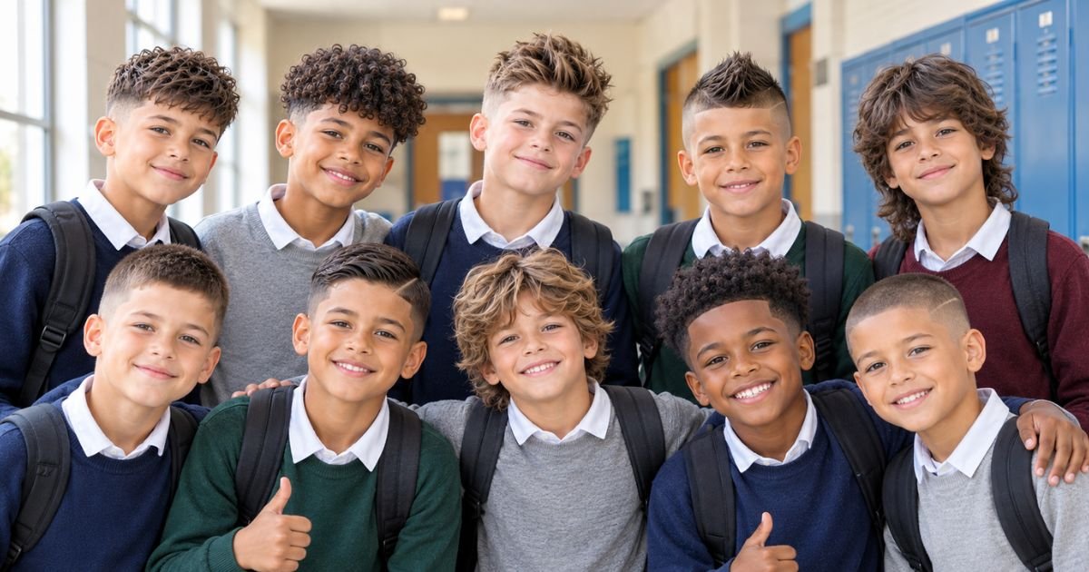120 Coolest Boys Haircuts for School in 2026 with Pics